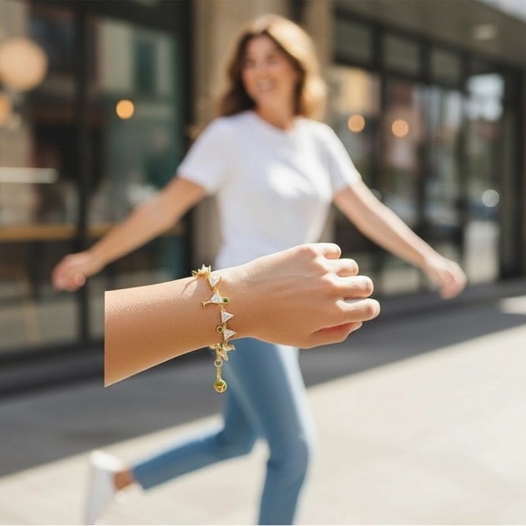 Kate Spade shaken or stirred Martini Bracelet - Picture 2 of 4